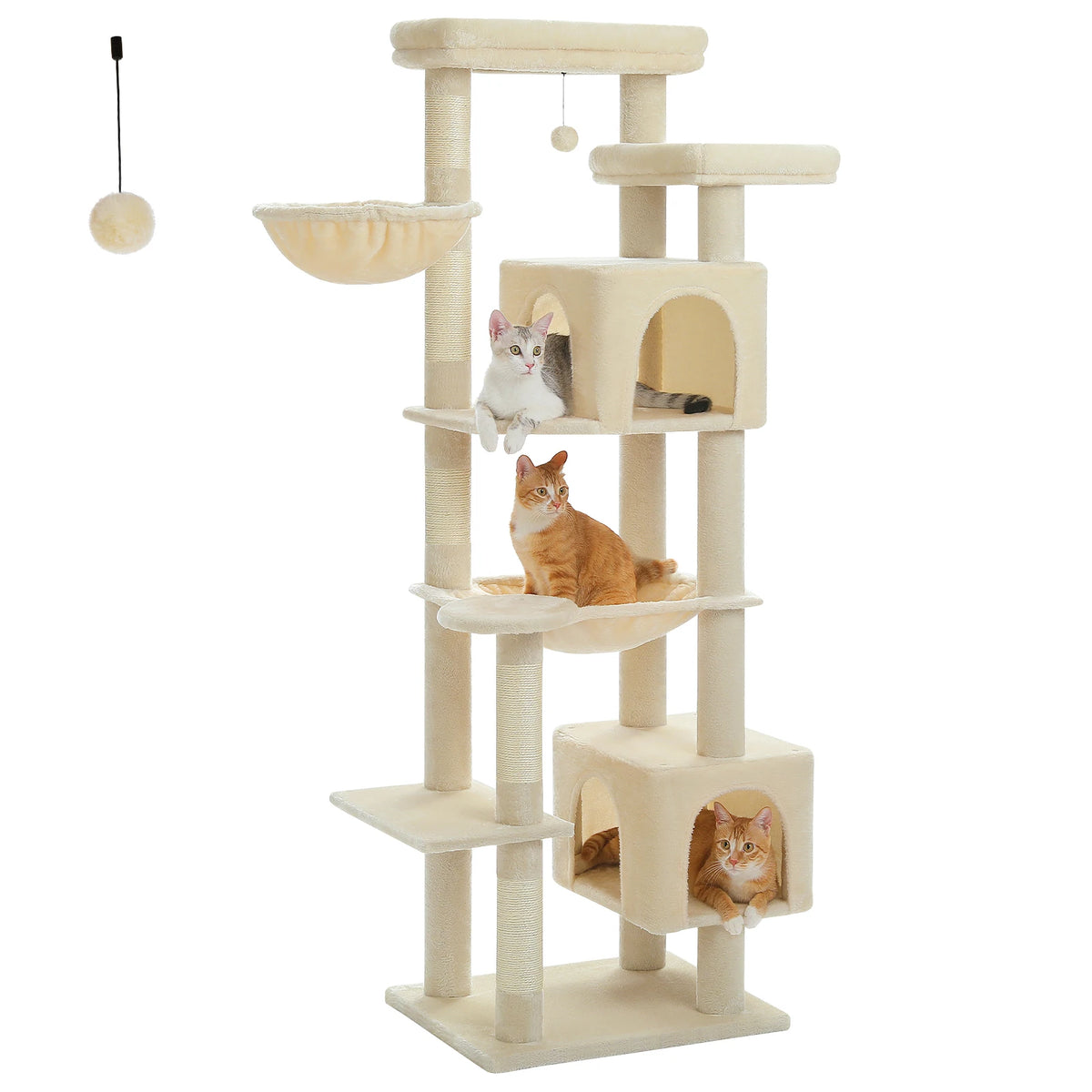 Arbre à chat vert XXL — base de l'arbre à chat