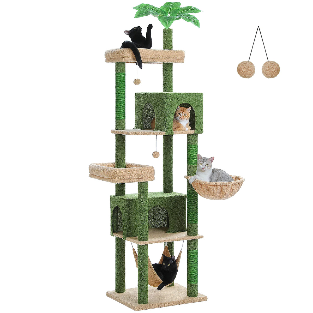 Arbre à chat gris XXL — base de l'arbre à chat
