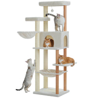 Arbre à chat brun XXL — dimensions