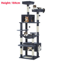 Arbre à Chat Anthracite pour Gros Chat — Basalte