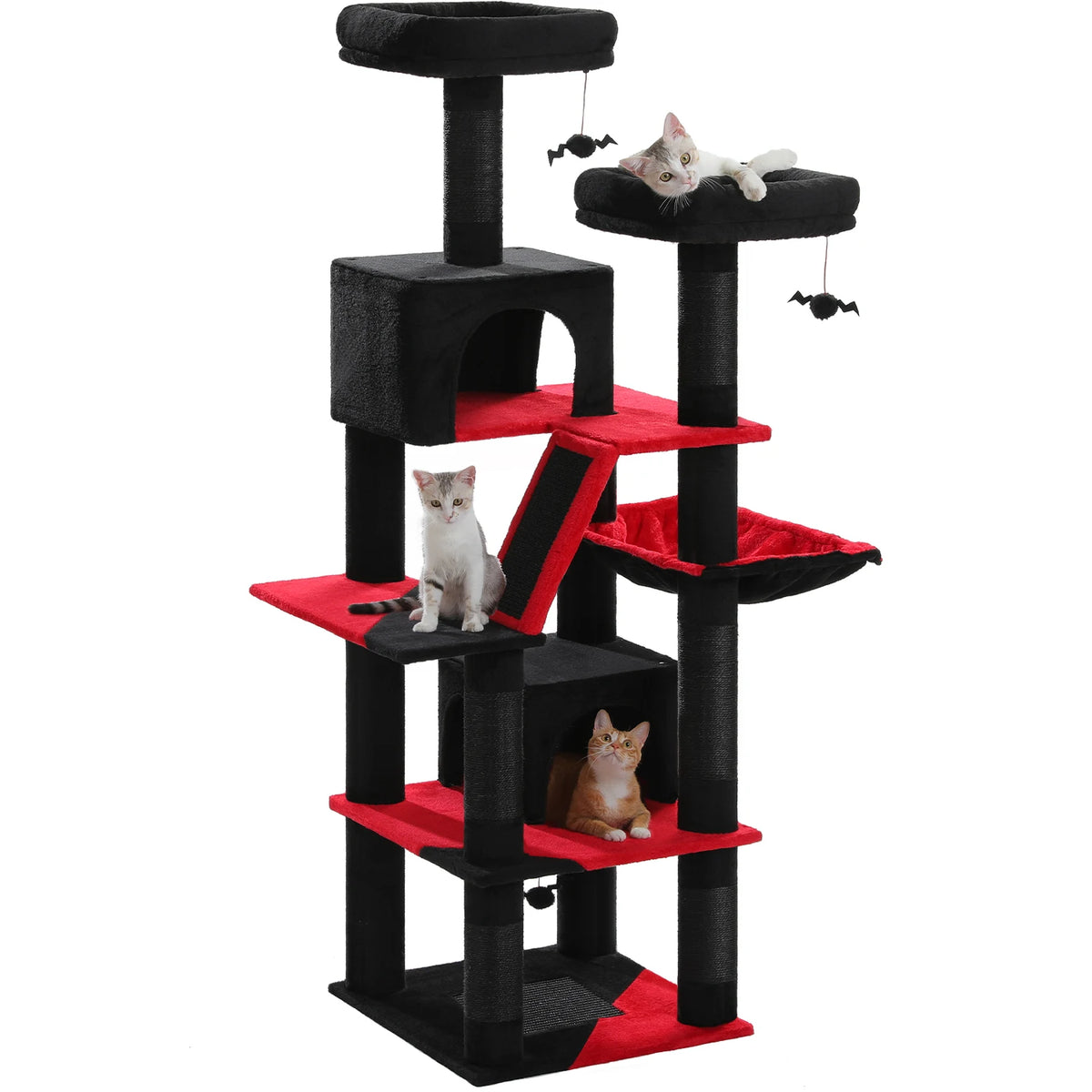 Arbre à Chat Beige à Niches Superposées — Épeautre