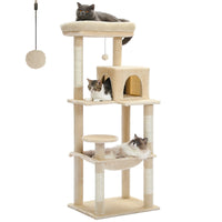 Arbre à chat rouge et vert — base de l'arbre à chat
